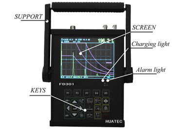 DAC AVG &amp; B scan Dual 4A ultrasone Lek Detector FD301 voor Gate en DAC alarm