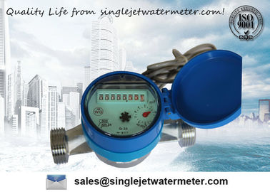 Enige Straal Woonwatermeters, de Intelligente Meter van het Watergebruik met Verbindende Draad g1-B