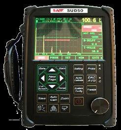 Geautomatiseerd Detector van het hoge snelheids de Ultrasone Gebrek Handbediend met PC-Software SUD50