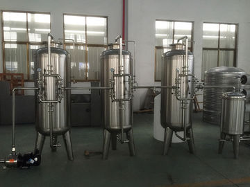 Volledig Automatische SUS304/316L de Filtratiesysteem van het Omgekeerde Osmosewater voor Huis