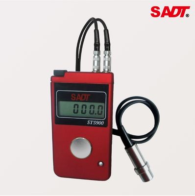 Van de de Diktemaat ST5900 van de staalmuur Ultrasone de rode kleuren Handbediende Digitaal met 1.2mm - 200mm Waaier